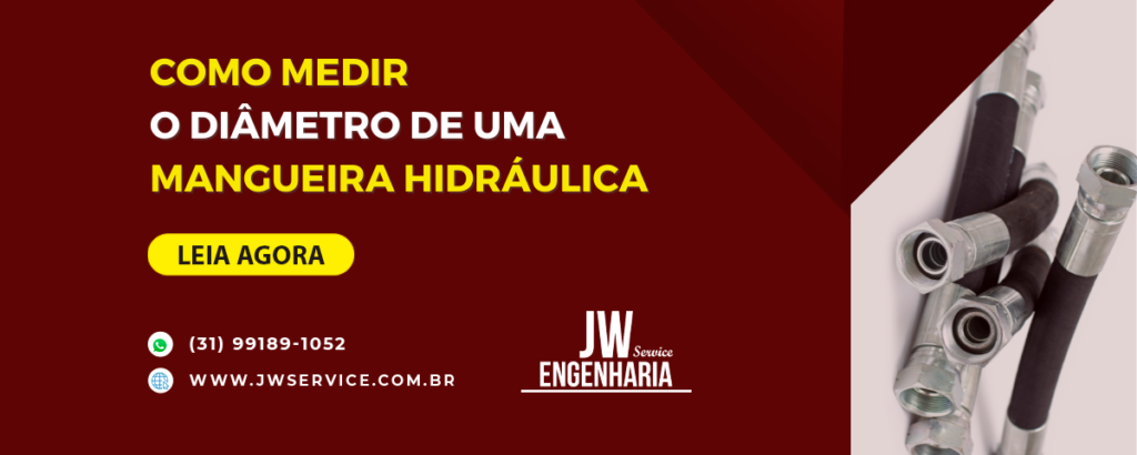 Como Medir o Diâmetro de uma Mangueira Hidráulica JW Engenharia