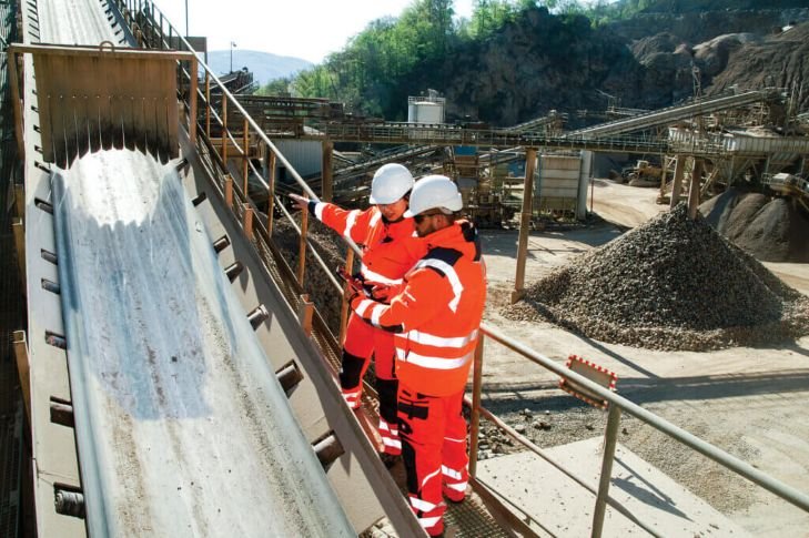 impacto das paradas em transportadores de correia
